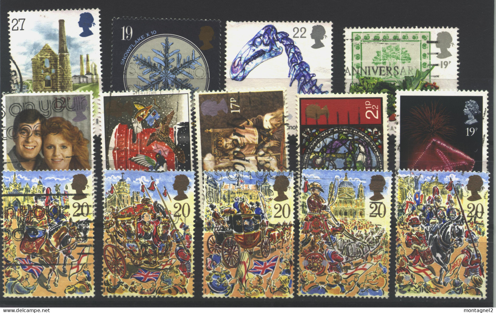 Timbres Grande Bretagne Divers - Sammlungen