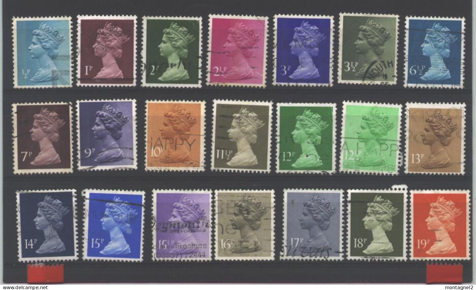 Timbres Grande Bretagne Divers - Verzamelingen