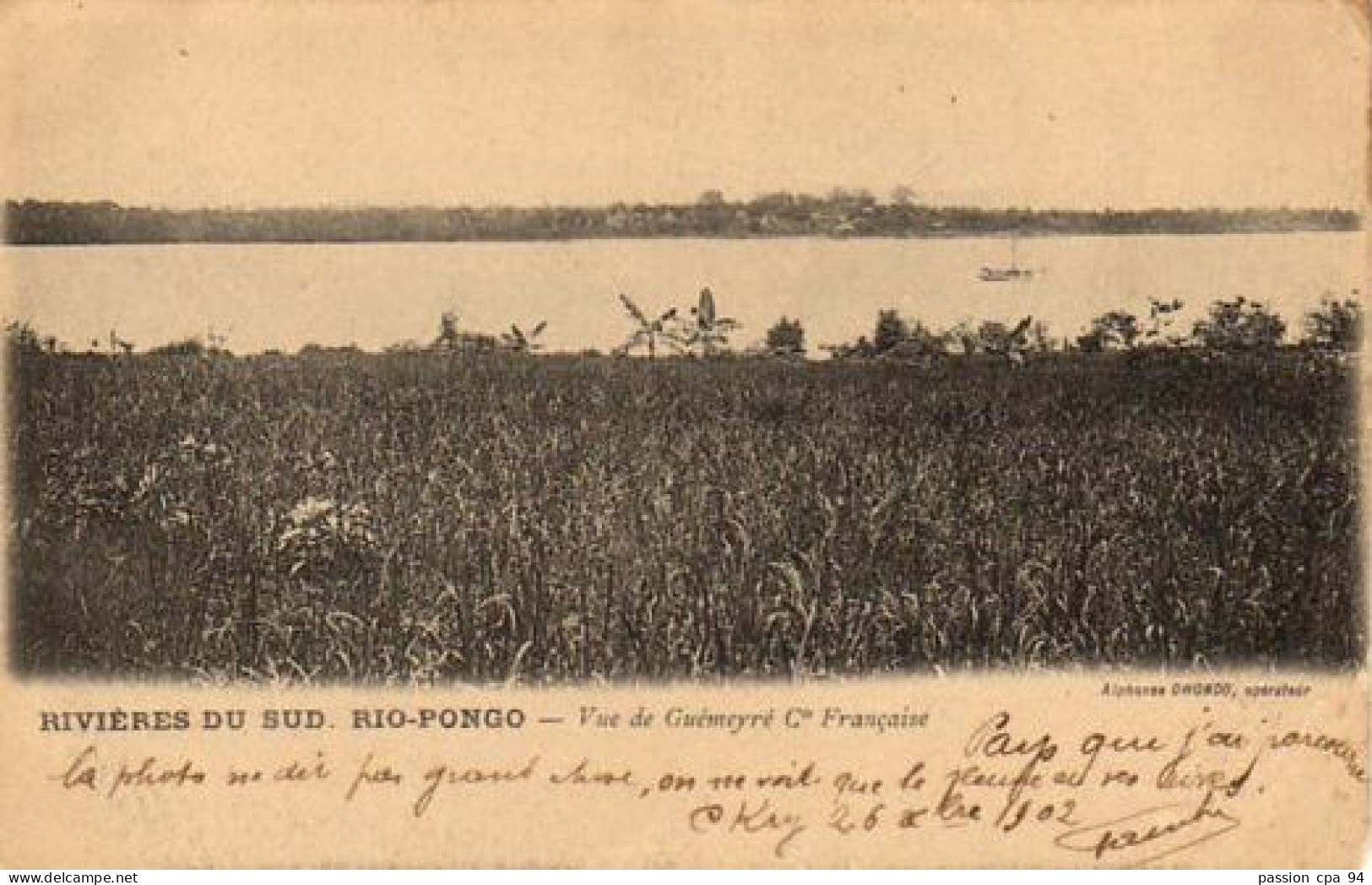 S49-041 Rivières Du Sud - Rio-Pongo - Vue De Guémeyré - Cie Française - Guinée Française