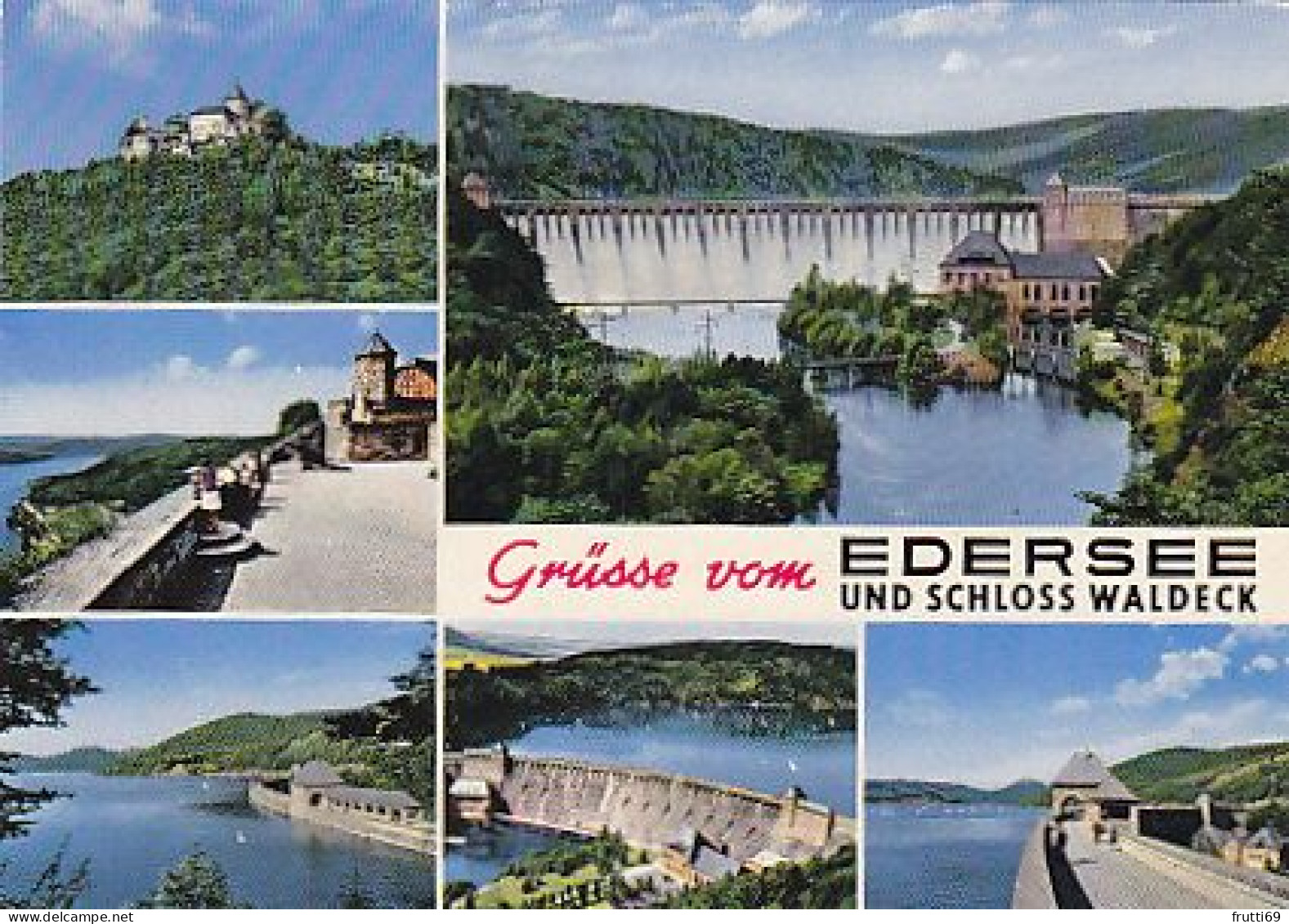 AK 184832 GERMANY - Edersee / Schloss Waldeck - Edersee (Waldeck)