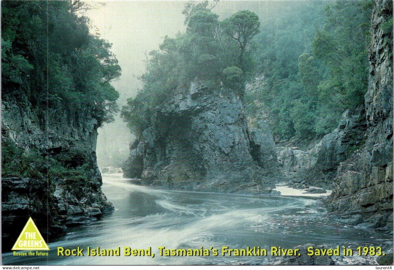 6-12-2023 (1 W 31) Australia - The Green - Rock Island Bend - Tasmania - Wilderness