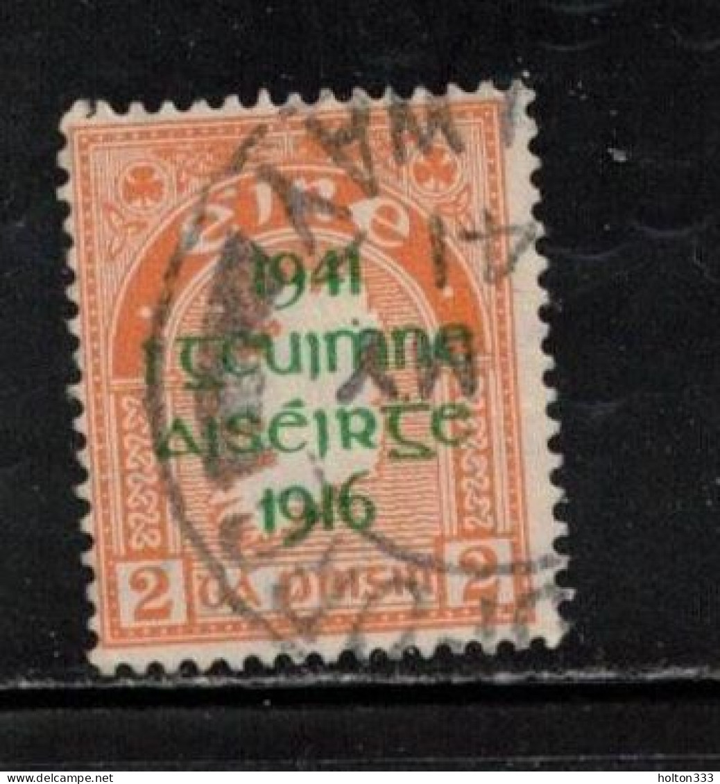 IRELAND Scott # 118 Used - Overprinted  In Memory Of The Rebellion - Oblitérés