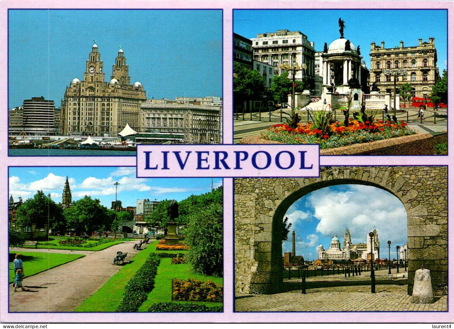 7-12-2023 (1 W 33) UK - Posted To Australia - City Of Liverpool - Liverpool