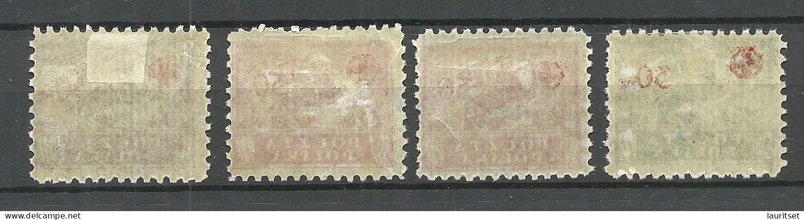 POLEN Poland 1921 Michel 154 - 157 * - Unused Stamps