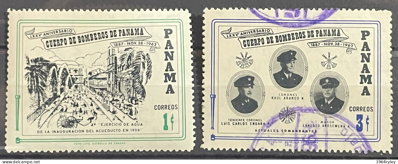 PANAMA - M/U - 1963  # 443/444 - Panama
