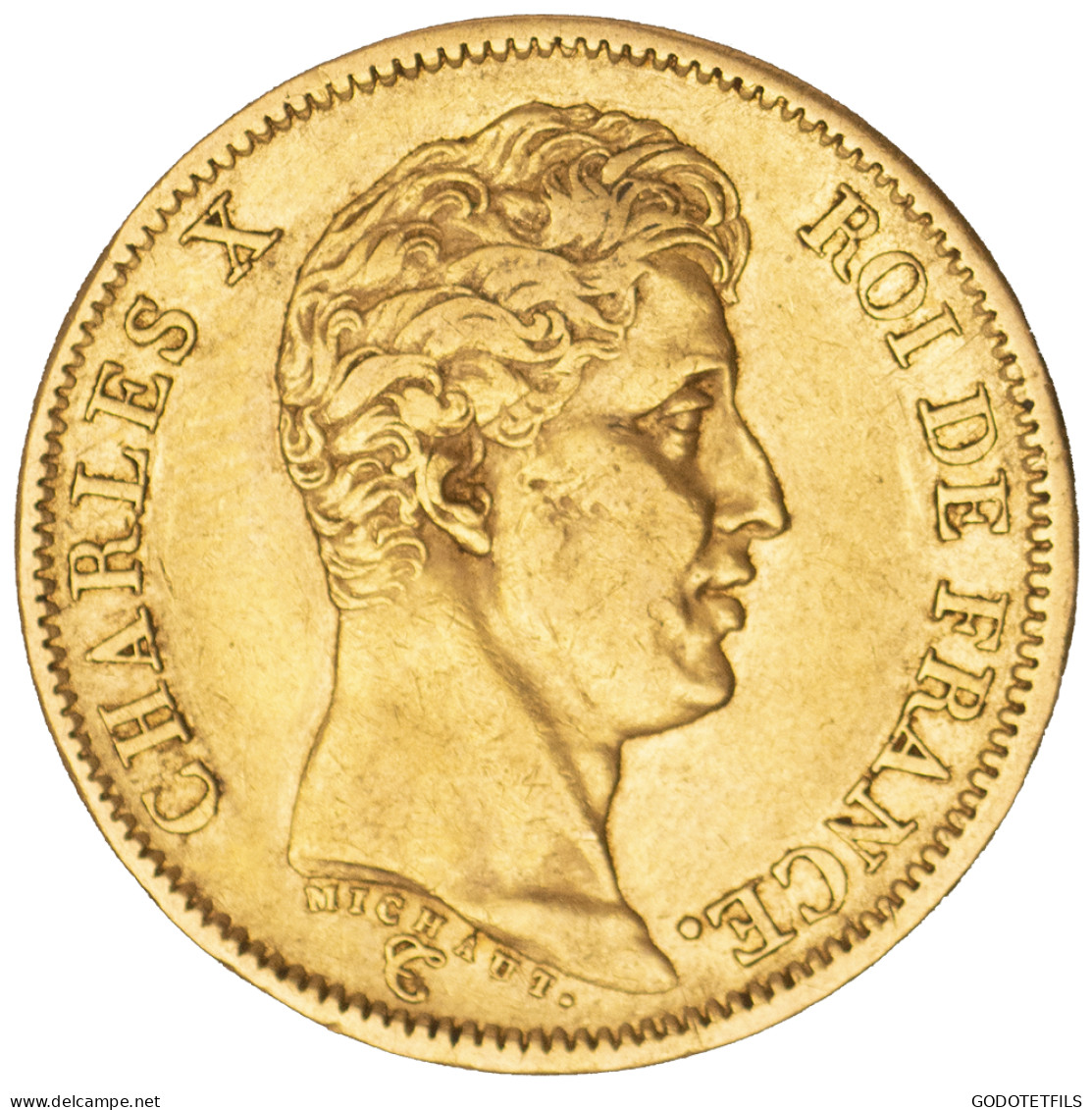 Charles X- 40 Francs 1824 Paris - 40 Francs (oro)