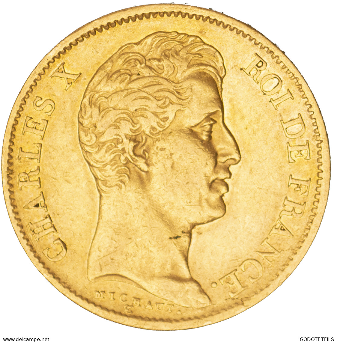 Charles X- 40 Francs 1830 Paris - 40 Francs (oro)