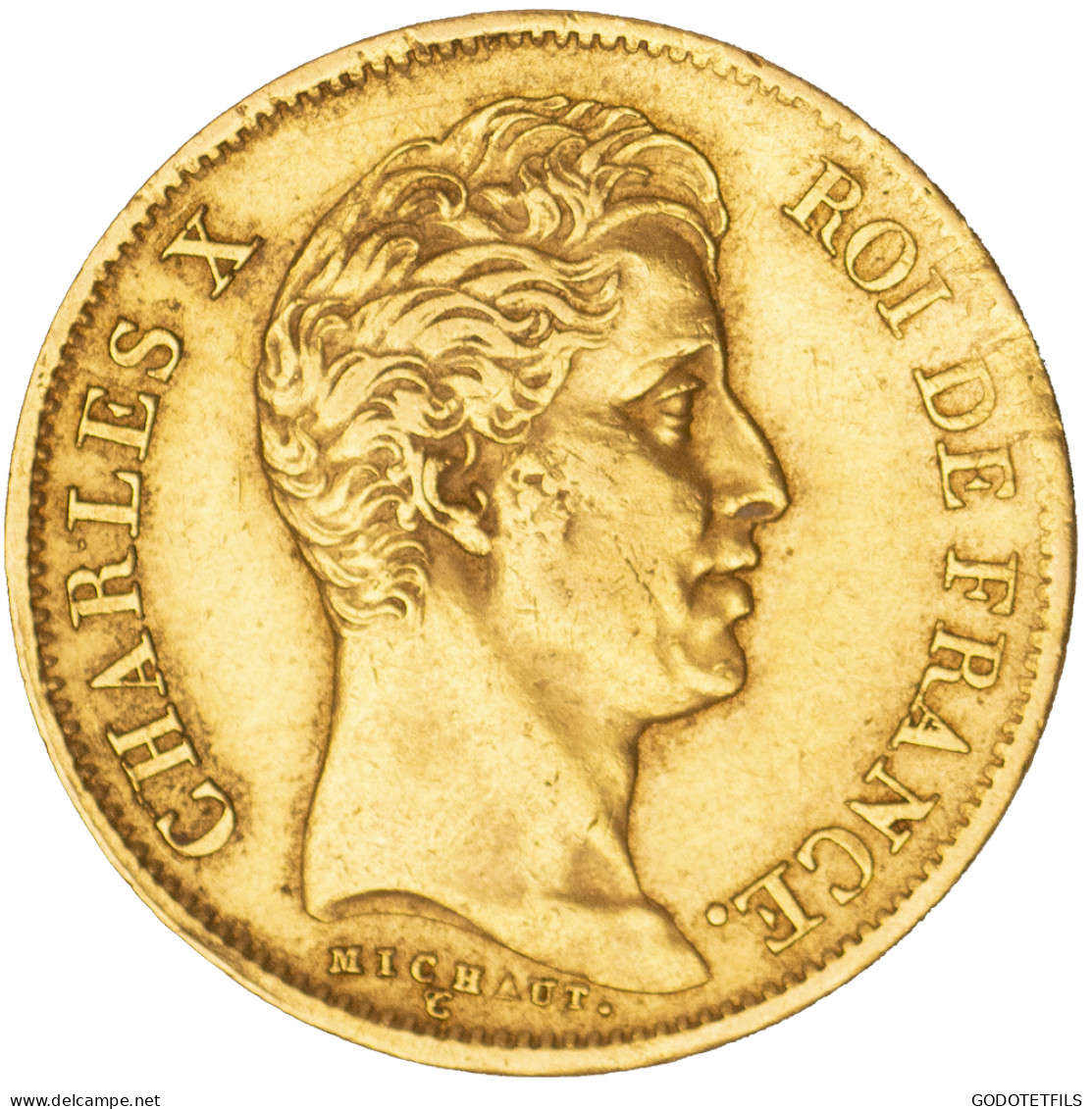 Charles X- 40 Francs 1830 Paris - 40 Francs (oro)