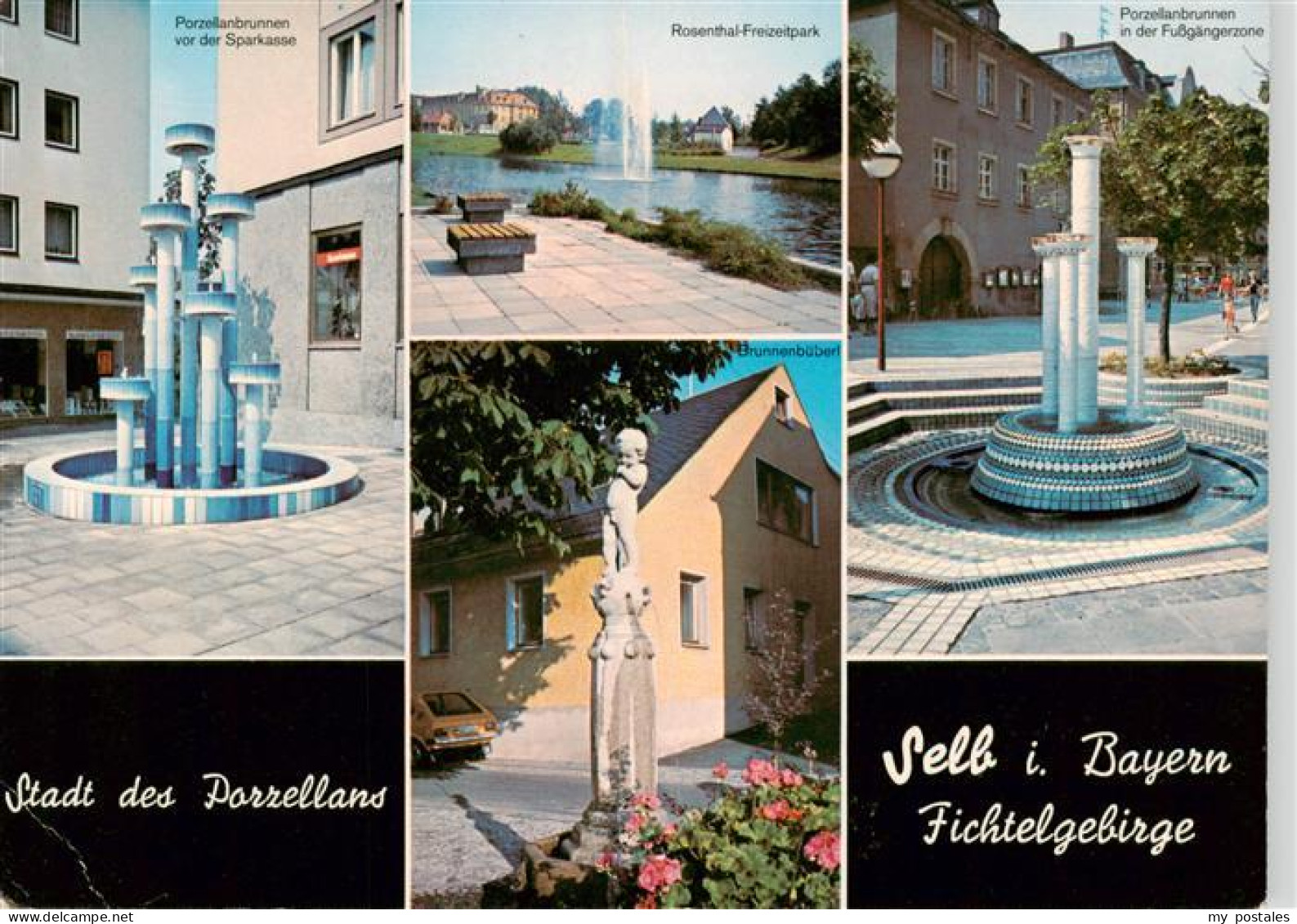 73941293 Selb_Oberfranken_Bayern Stadt Des Porzellans Prozellanbrunnen Rosenthal - Selb