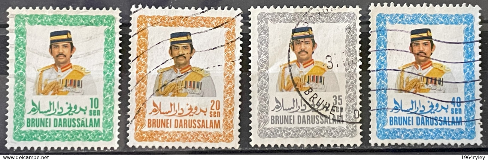 BRUNEI - (0) - 1985-1986  # 330,335,337,338 - Brunei (1984-...)