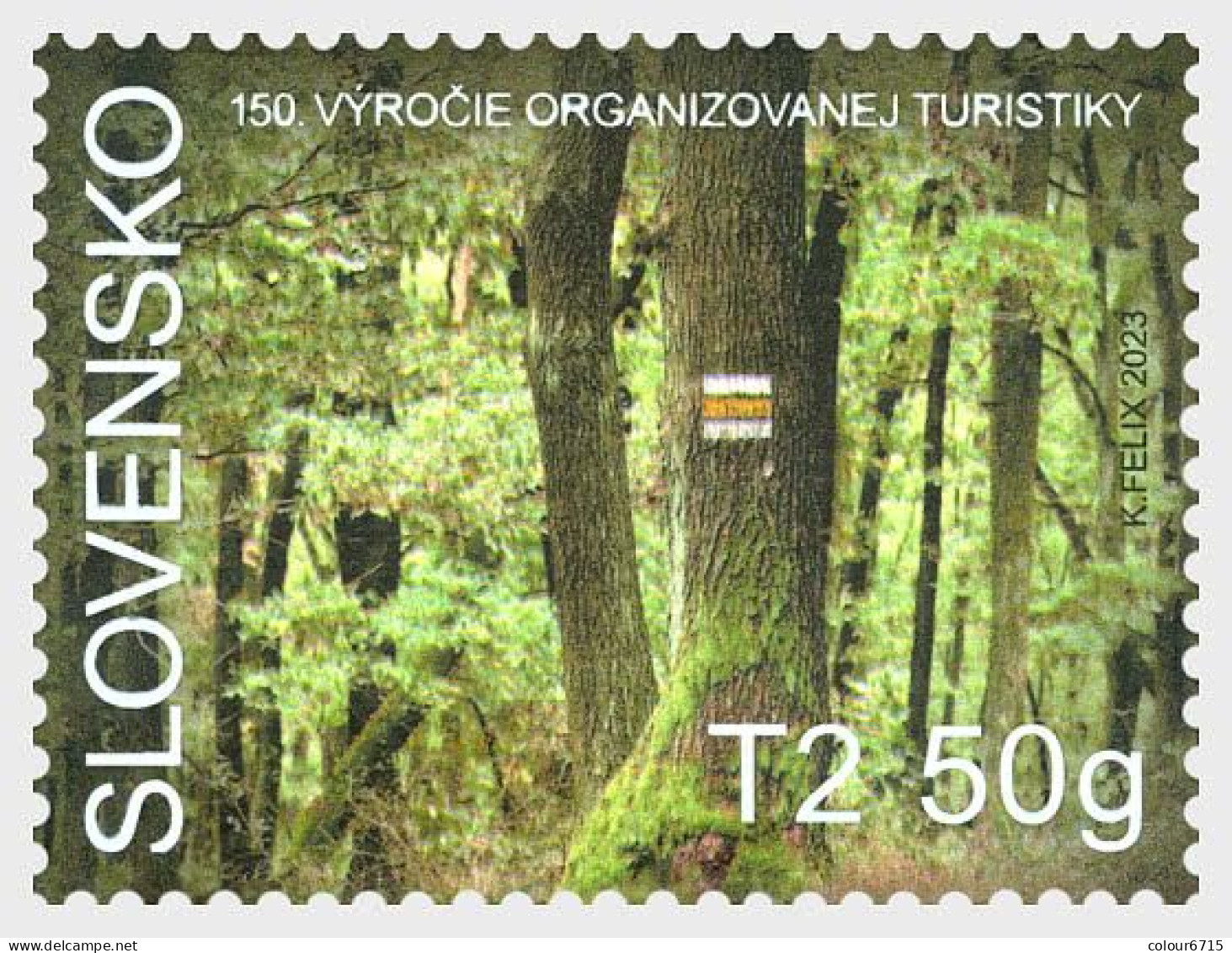 Slovakia 2023 Sport - The 150th Anniversary Of Organised Hiking Trips In Slovakia Stamp 1v MNH - Ungebraucht
