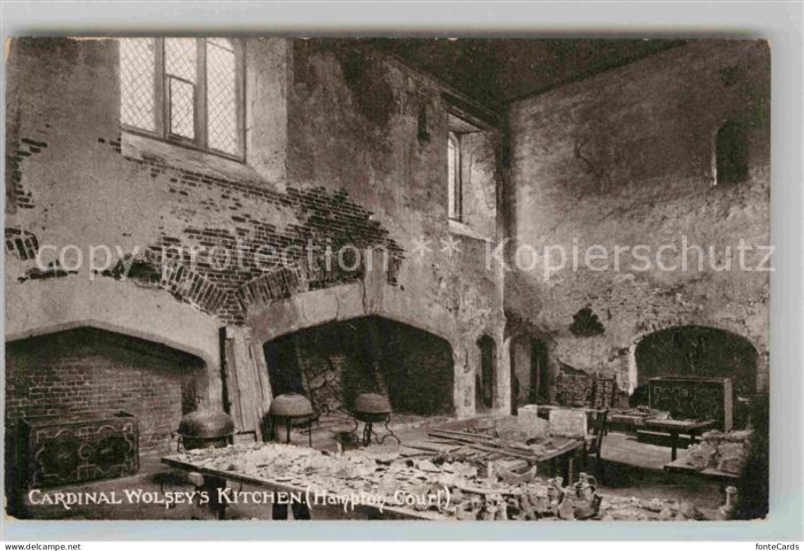 42728037 Hampton Court Cardinal Wolsey's Kitchen Herefordshire, County Of - Herefordshire