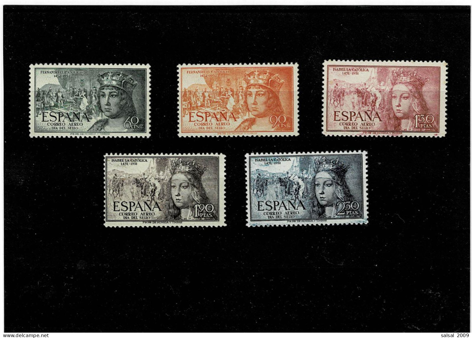 SPAGNA ,P.A . Serie Completa MNH ,qualita Splendida - Neufs