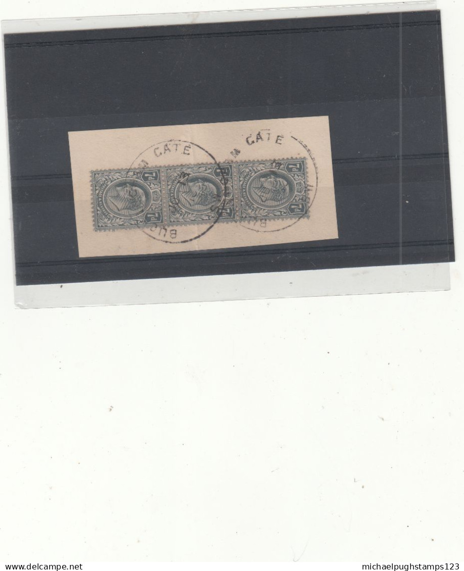 G.B. / Edward 7 Stamps / Skeleton Postmarks / London - Zonder Classificatie