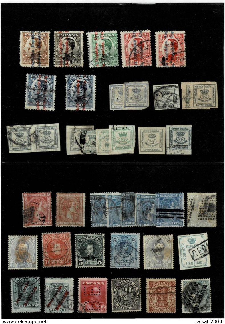 SPAGNA ,40 Pezzi ,in Genere Usati ,qualita Buona - Used Stamps