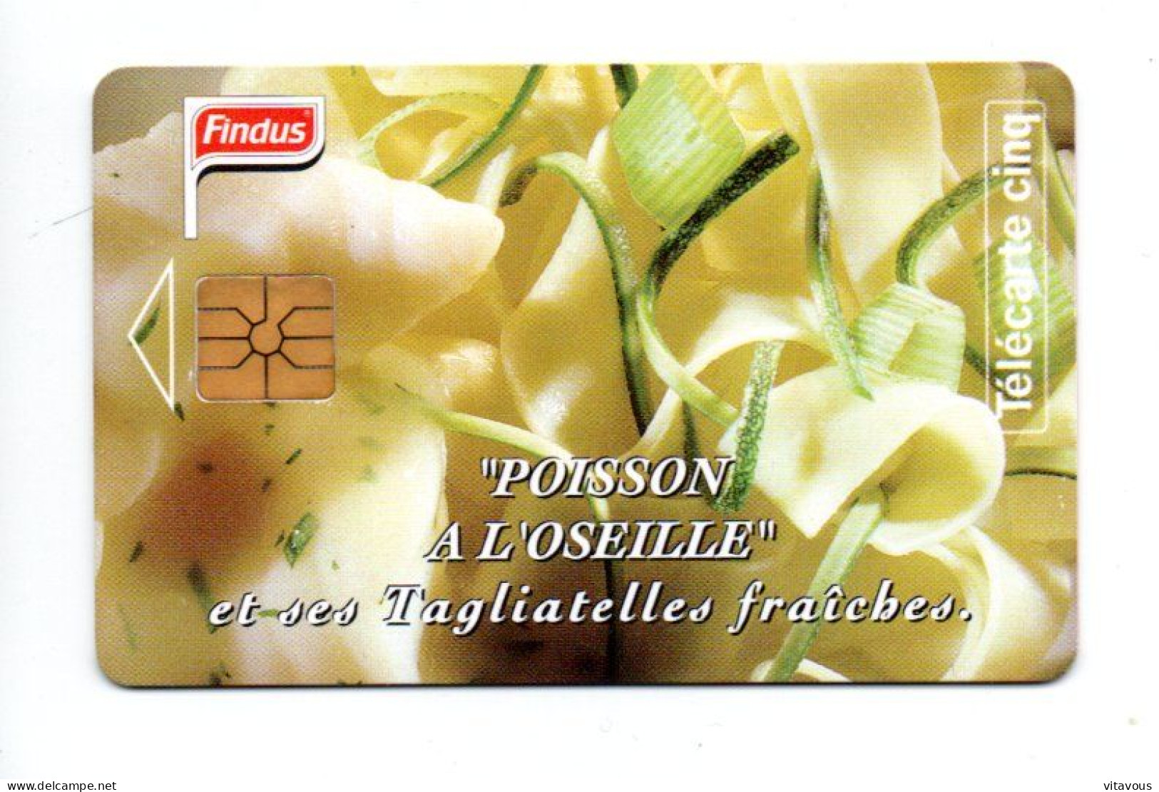 GN 260 Findus Télécarte FRANCE 5 Unités Phonecard (F 106) - 5 Eenheden
