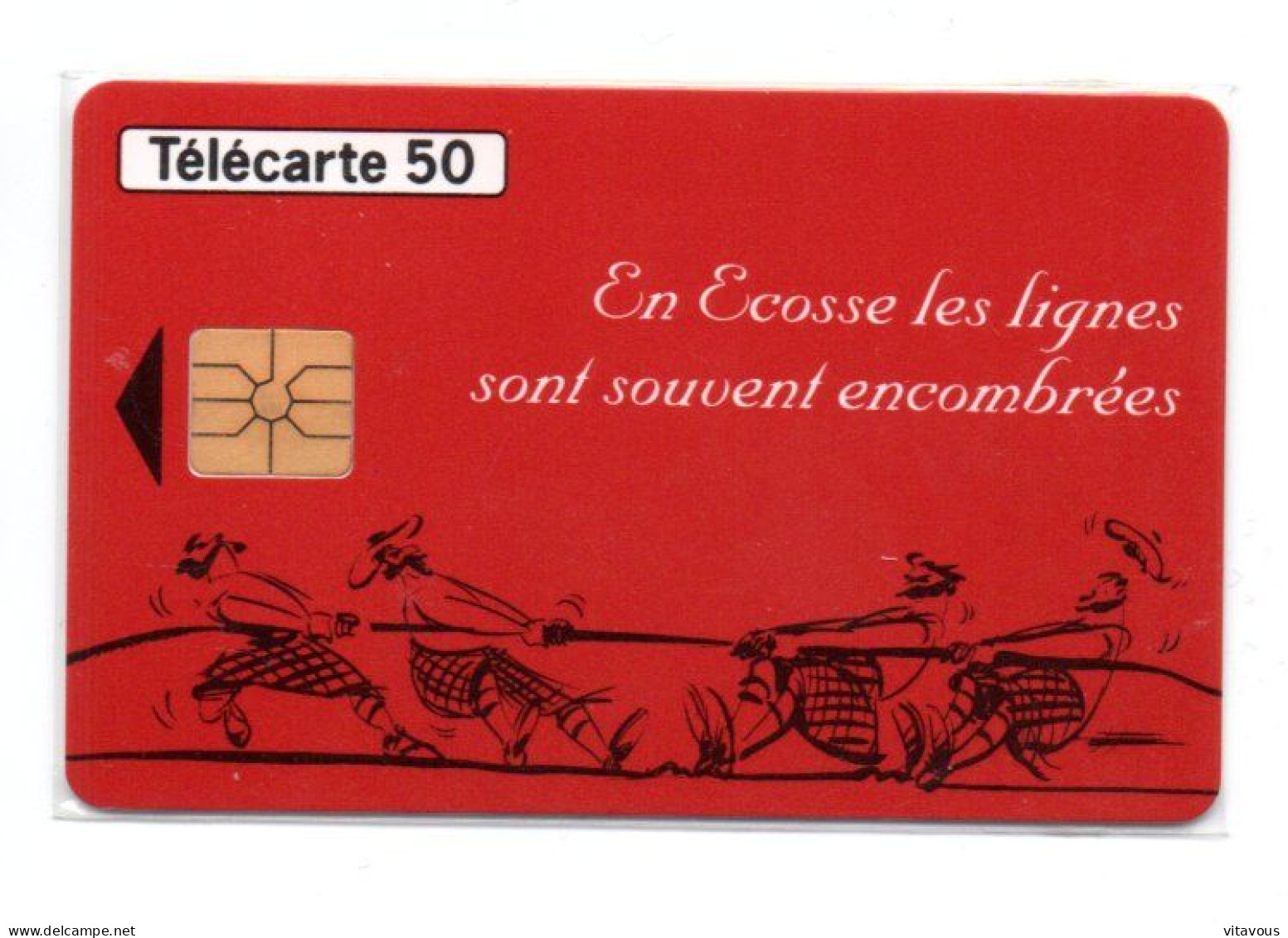 En 736 ECOSSE 3 Tir à La Corde Télécarte FRANCE 50 Unités Phonecard (F 109) - 50 Units