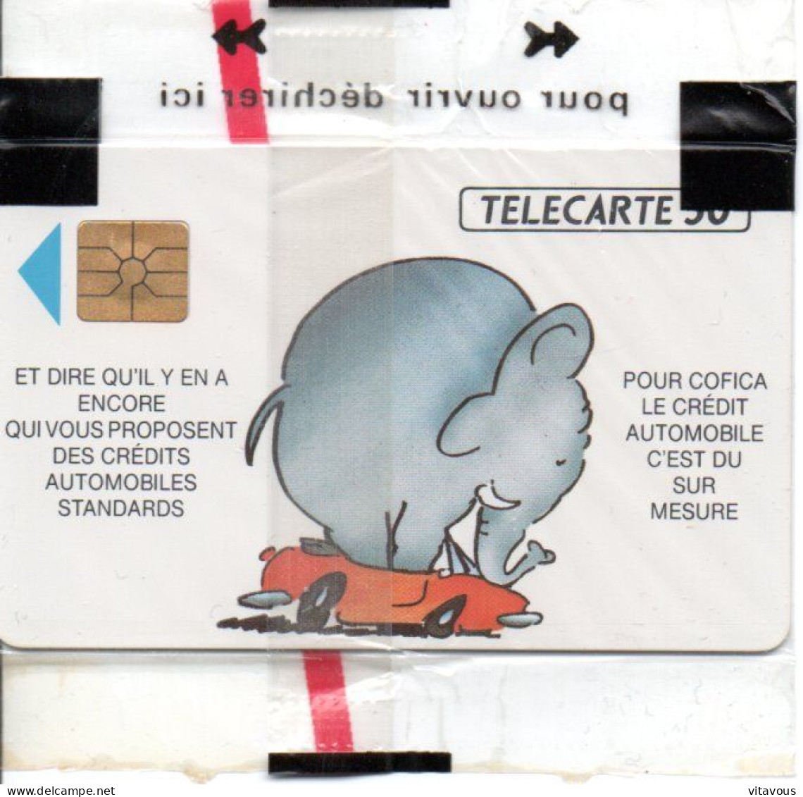 En 6 COFICA éléphant  Télécarte FRANCE 50 Unités NSB Phonecard (F 110) - 50 Einheiten