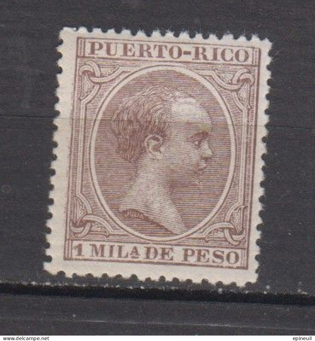 PUERTO RICO * 1896  YT N° 116 - Puerto Rico