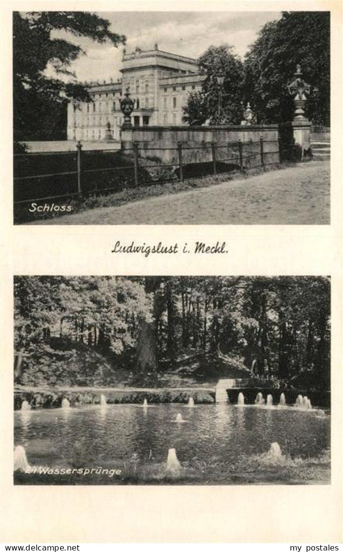 43096440 Ludwigslust Schloss Wasserspruenge Wasserspiele Ludwigslust - Ludwigslust