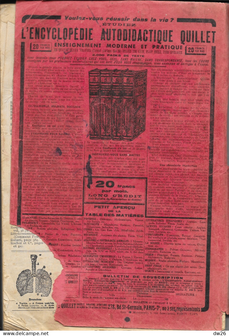 Almanach Vermot 1936 (Albert Lebrun, Président De La République) Etat Convenable - Other & Unclassified