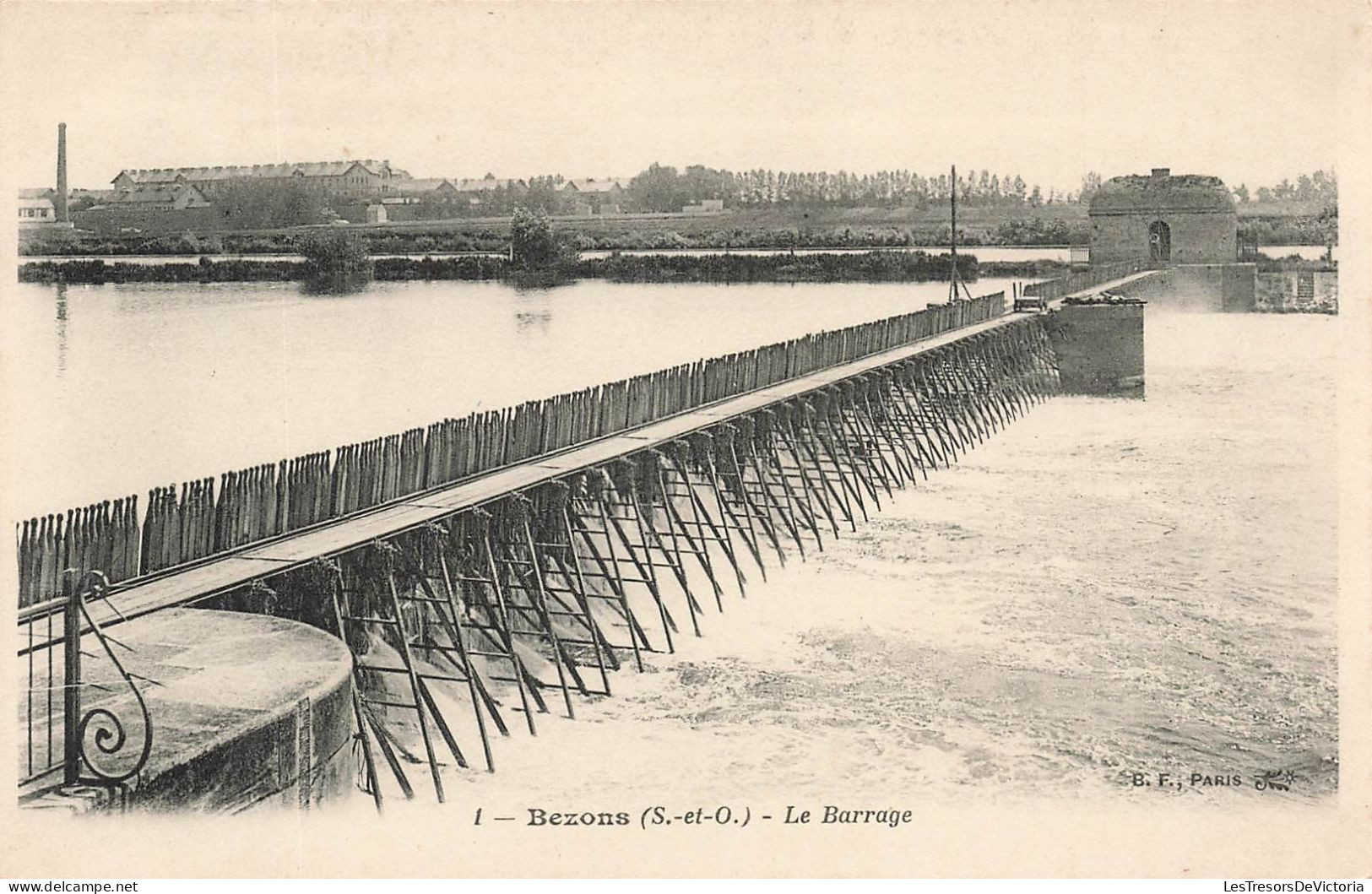 FRANCE - Bezons - Le Barrage - Carte Postale Ancienne - Sonstige & Ohne Zuordnung