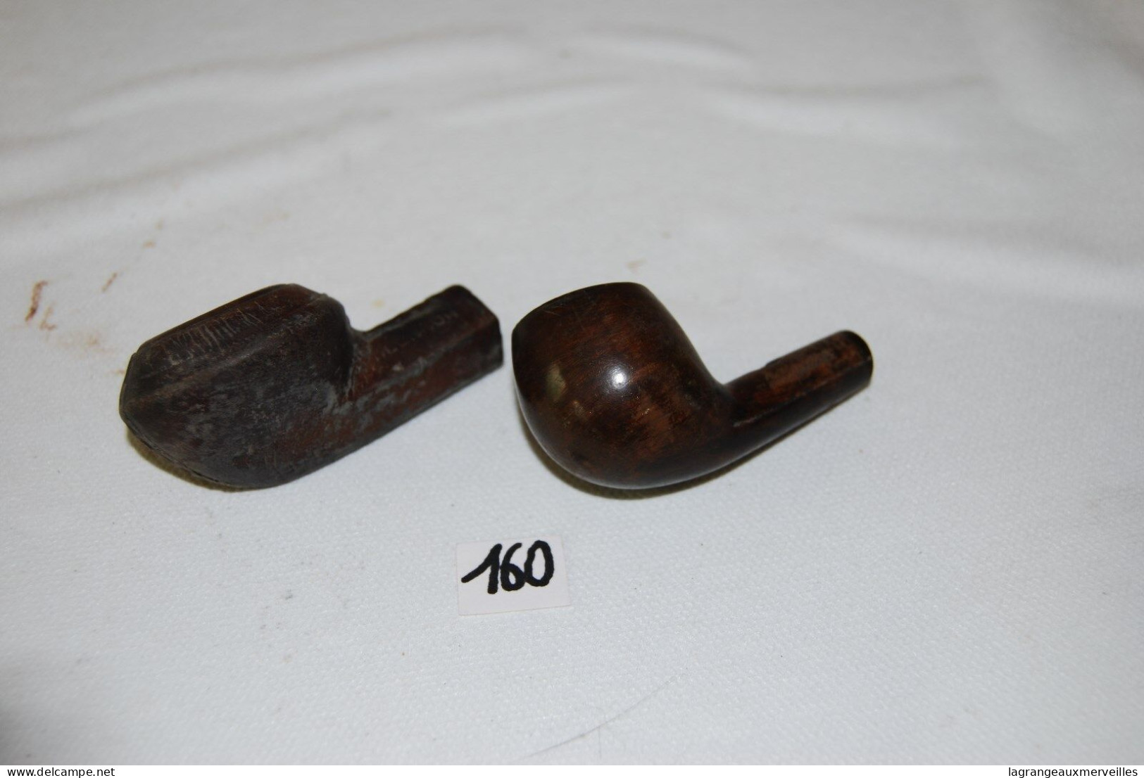 C160 2 Anciens Embouts De Pipe - Heather Pipes