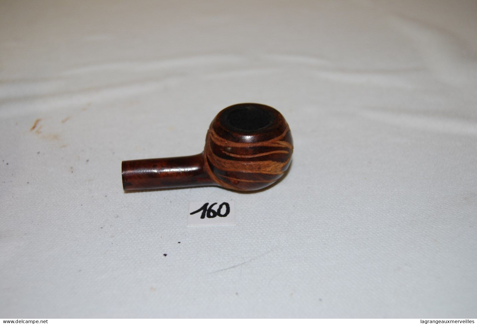 C160 Ancien Embout De Pipe NICE - Pipas En Madera De Brezo ( Bruyere)