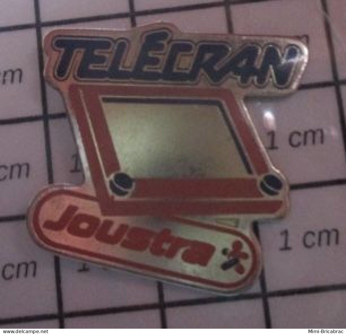 1420 Pin's Pins / Beau Et Rare / JeUX / JOUET EXTREMEMENT ENERVANT TELECRAN JOUSTRA - Jeux