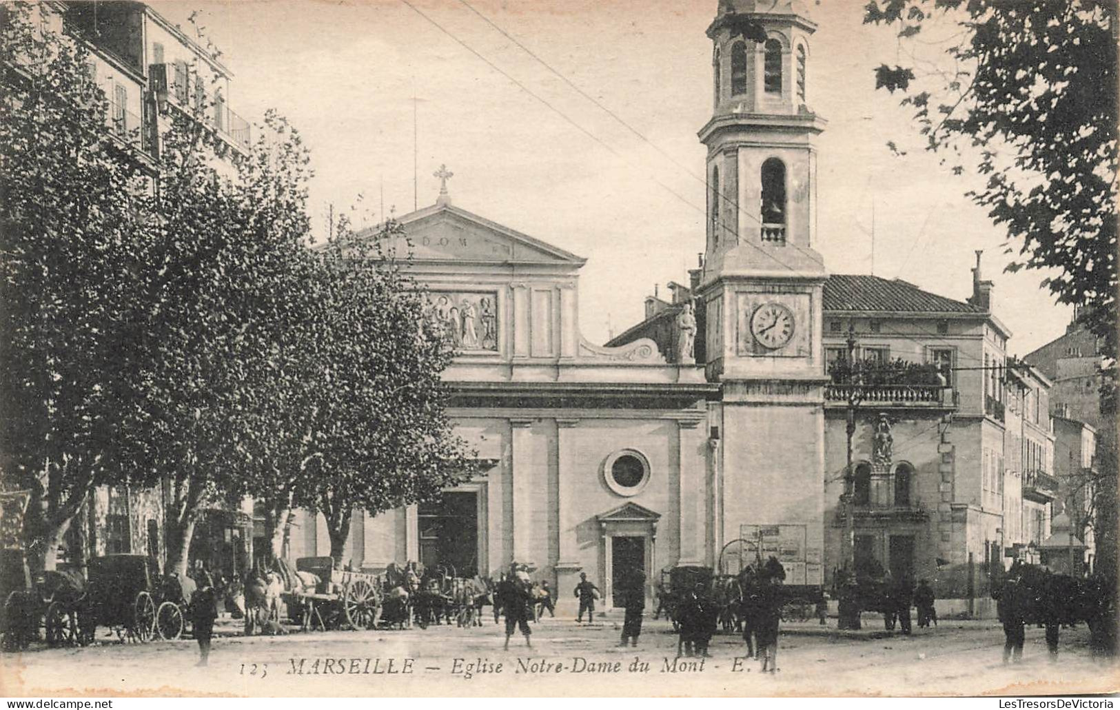 FRANCE - Marseille - Eglise Notre Dame Du Mont - Carte Postale Ancienne - Ohne Zuordnung