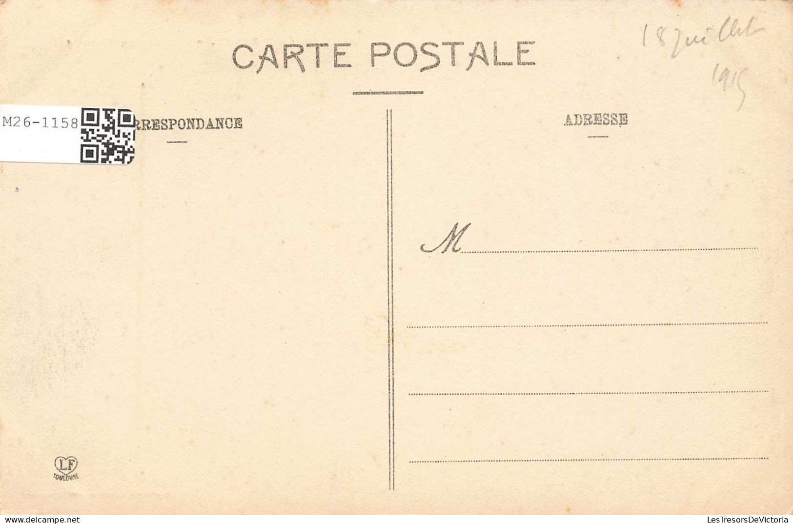 FRANCE - Cauterets - Cascade De Lutour - Carte Postale Ancienne - Cauterets