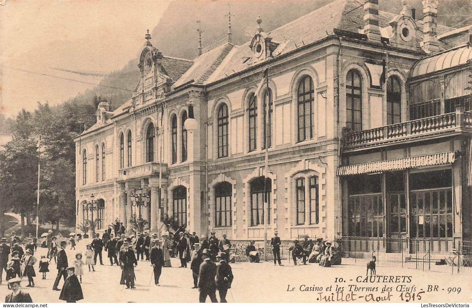 FRANCE - Cauterets - Le Casino Et Les Thermes Des œufs - Carte Postale Ancienne - Cauterets