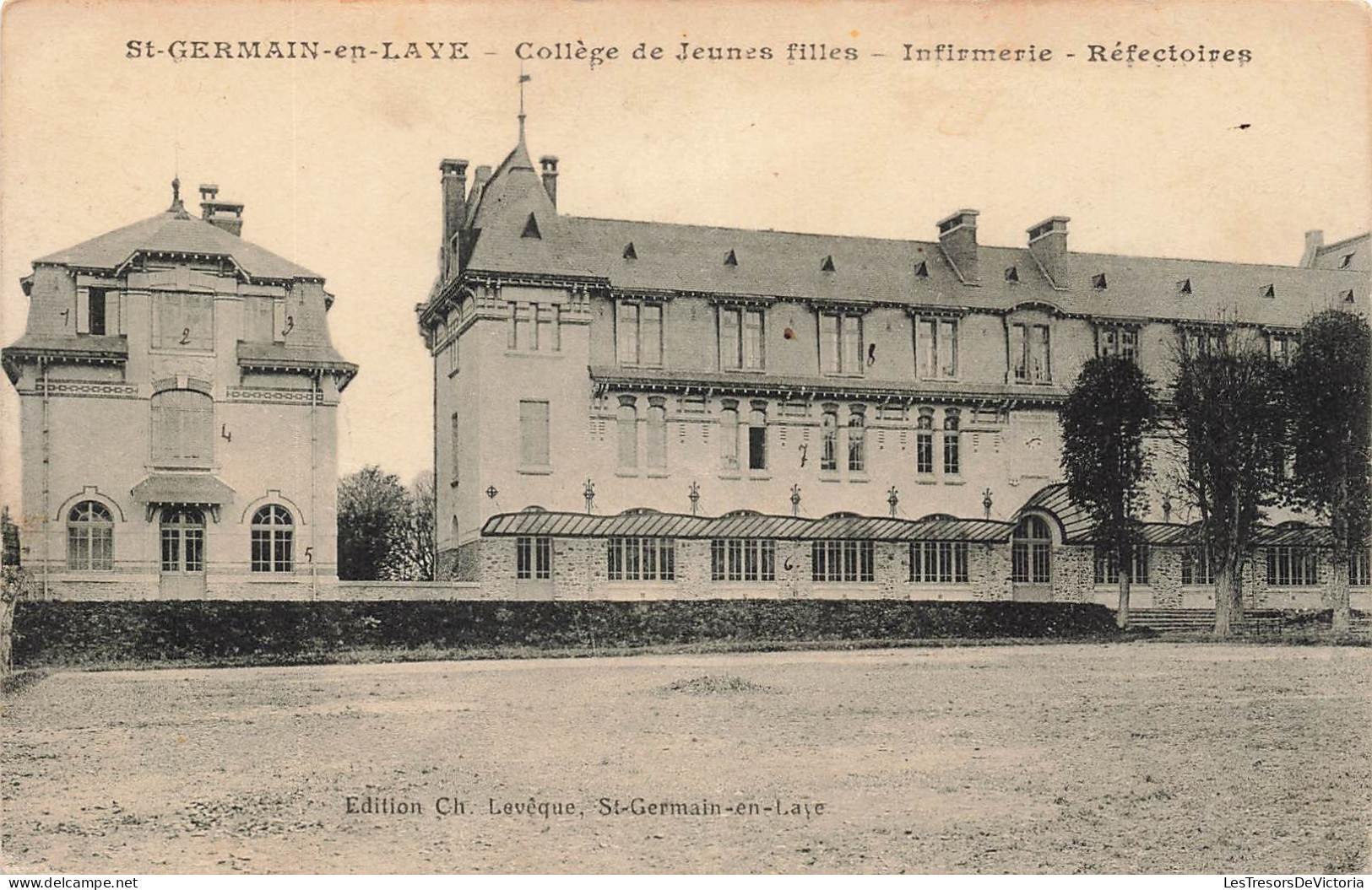 FRANCE - Saint Germain En Laye - Collège De Jeunes Filles - Infirmerie - Réfectoires - Carte Postale Ancienne - St. Germain En Laye