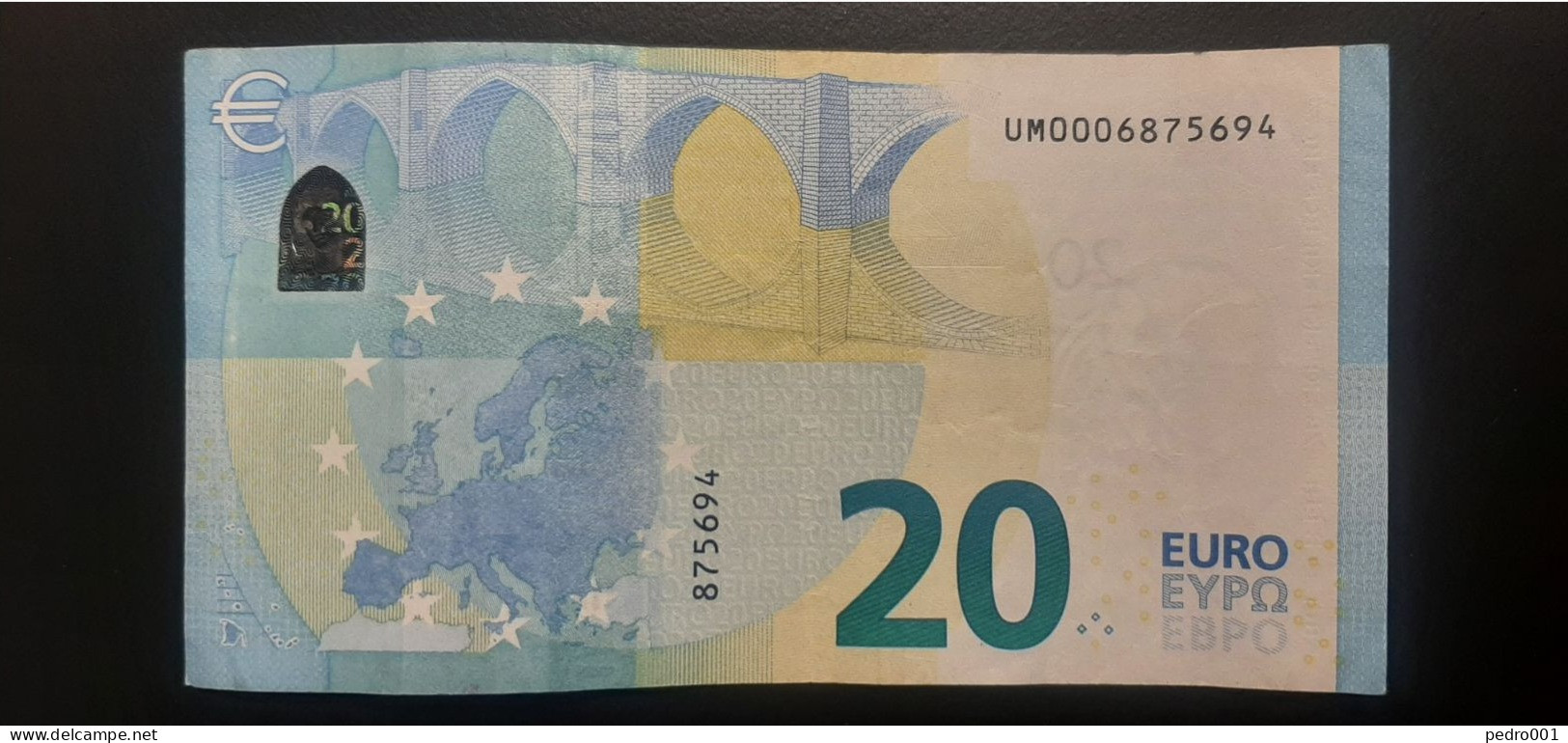 20 Euro France U039 A1 Circulated - 20 Euro