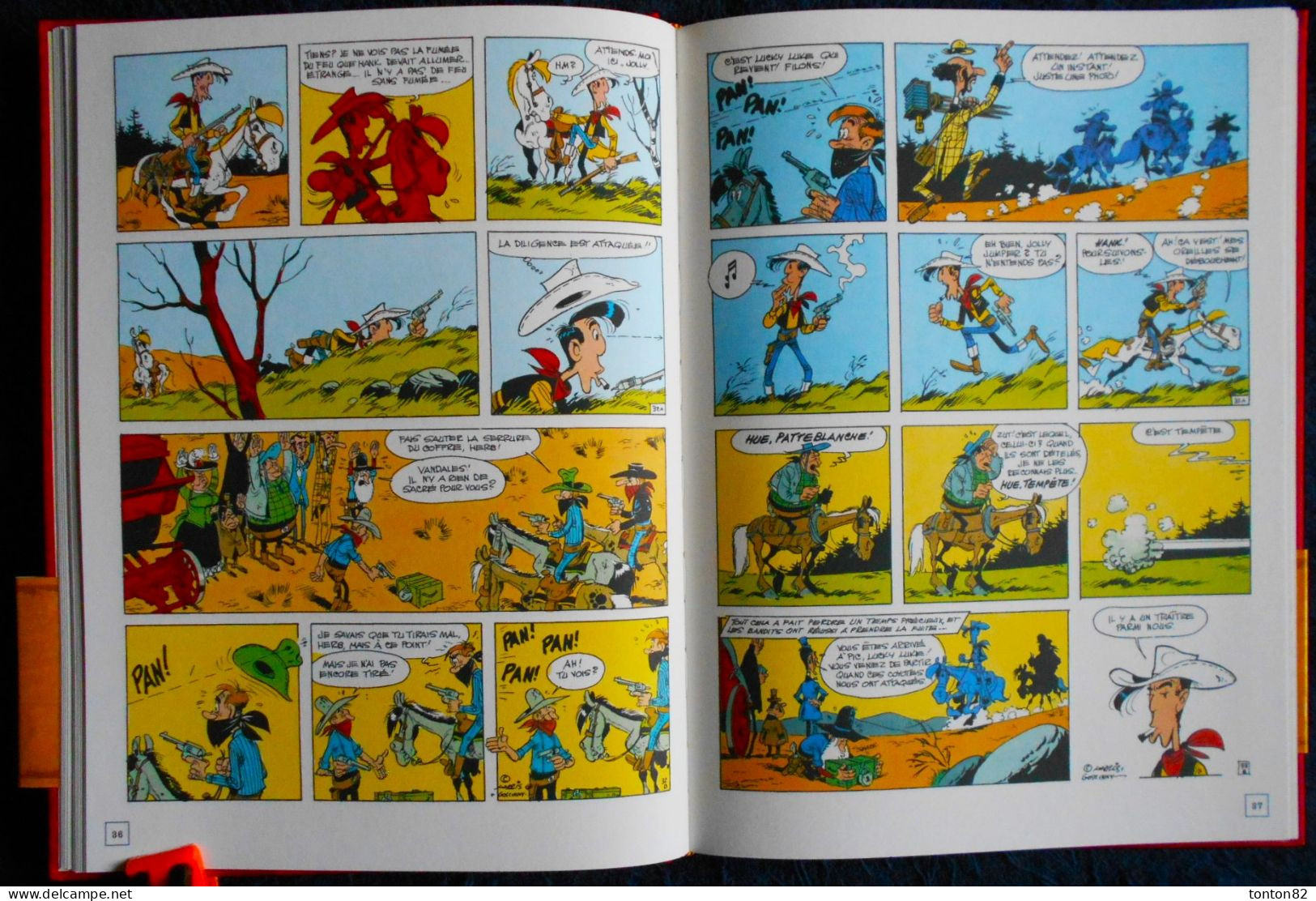 Morris et Goscinny - Lucky Luke - La Diligence / Le Pied-Tendre - Les dessous d'une création - Editions ATLAS - EO 2009