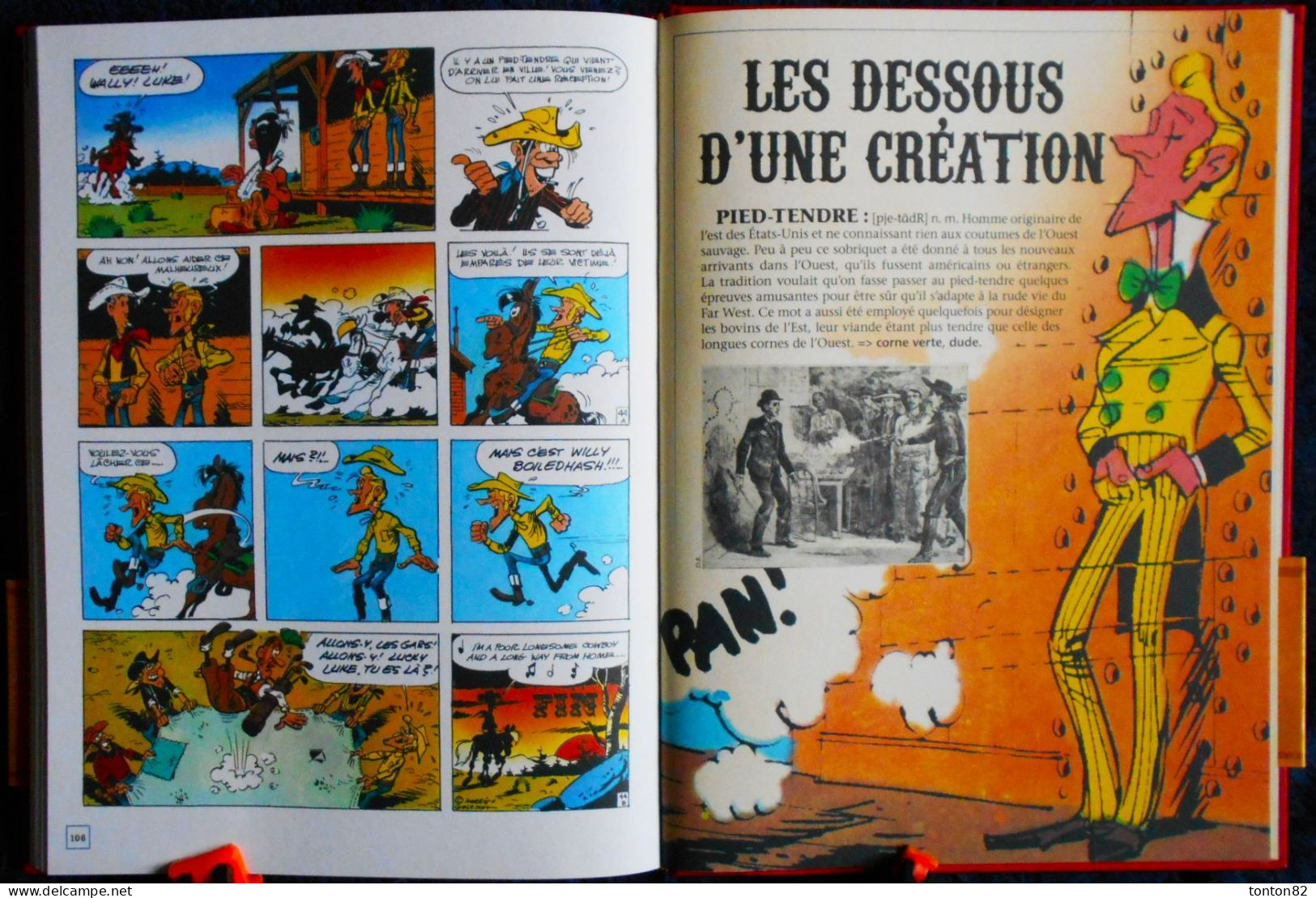 Morris et Goscinny - Lucky Luke - La Diligence / Le Pied-Tendre - Les dessous d'une création - Editions ATLAS - EO 2009