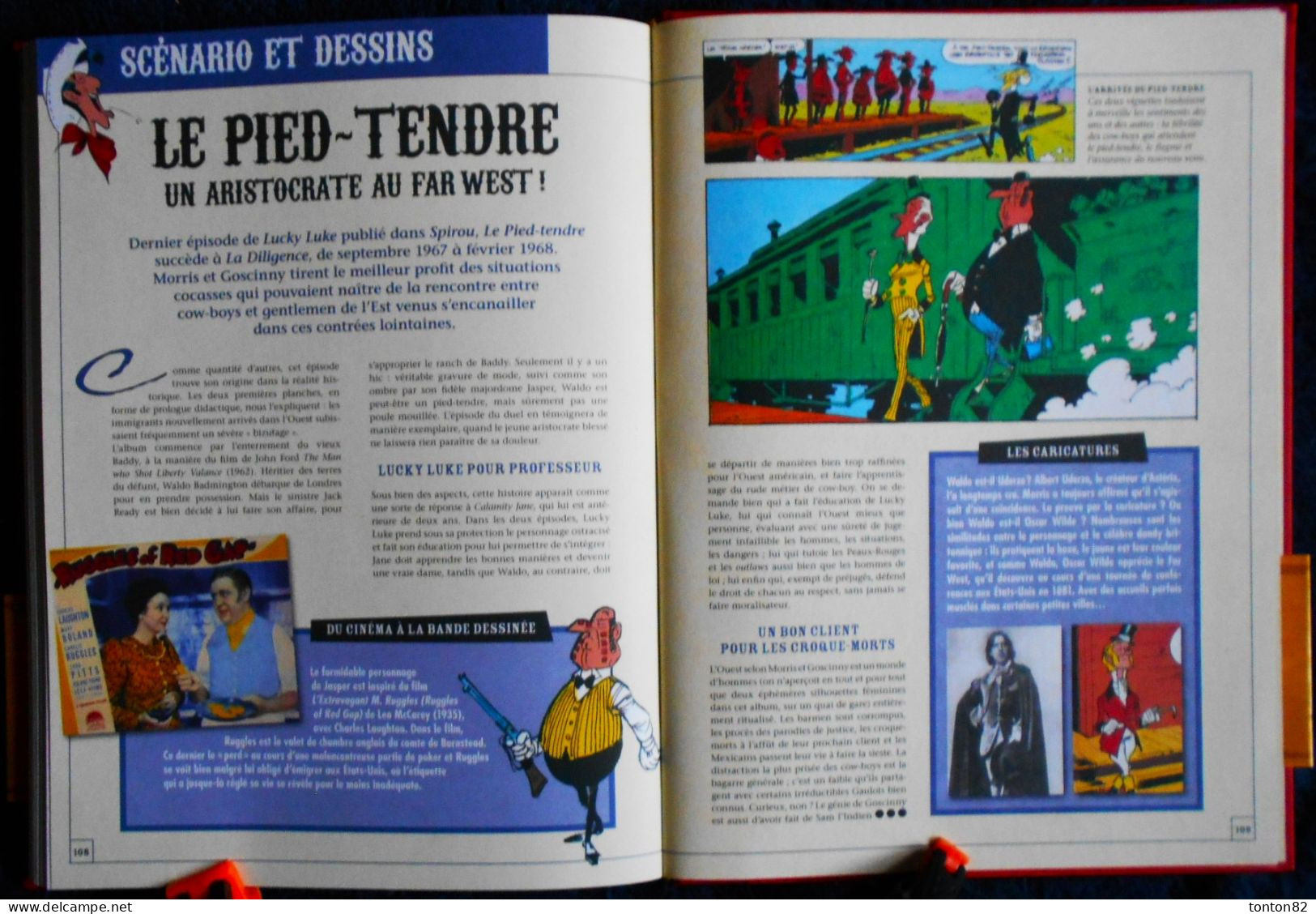 Morris et Goscinny - Lucky Luke - La Diligence / Le Pied-Tendre - Les dessous d'une création - Editions ATLAS - EO 2009