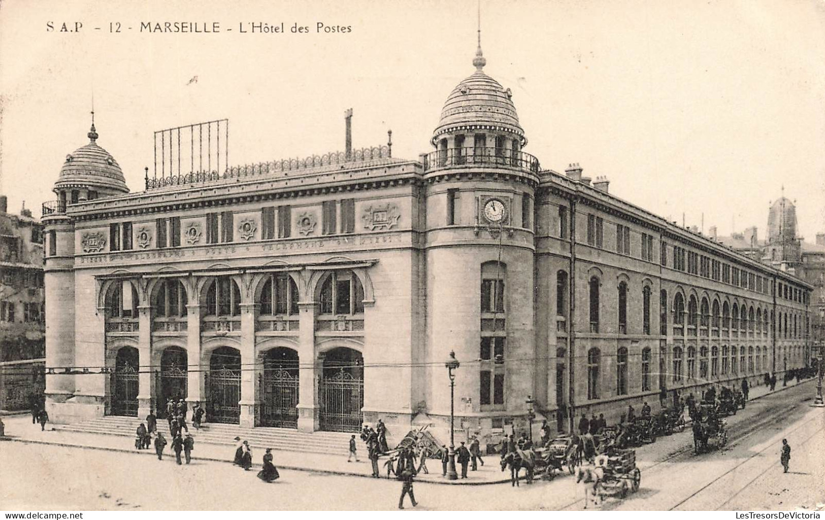 FRANCE - Marseille - L'hôtel Des Postes - Carte Postale Ancienne - Ohne Zuordnung