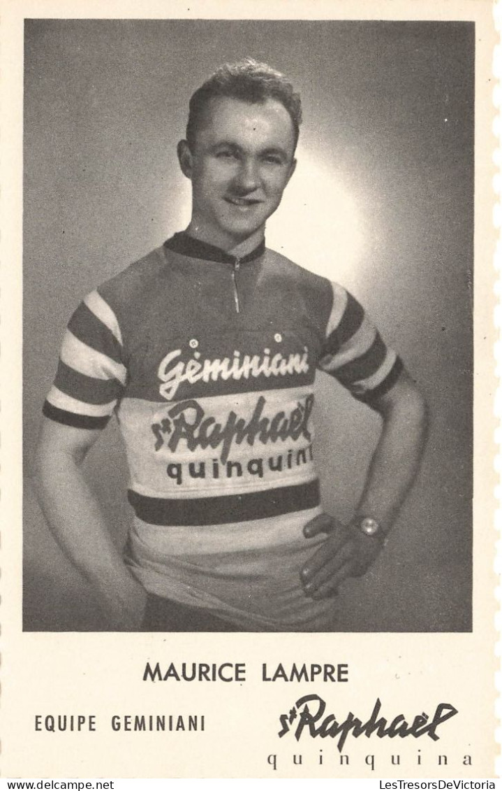 CELEBRITES - Sportifs - Maurice Lampre - Equipe Geminiani - St Raphaël Quinquinat - Carte Postale Ancienne - Sportsmen