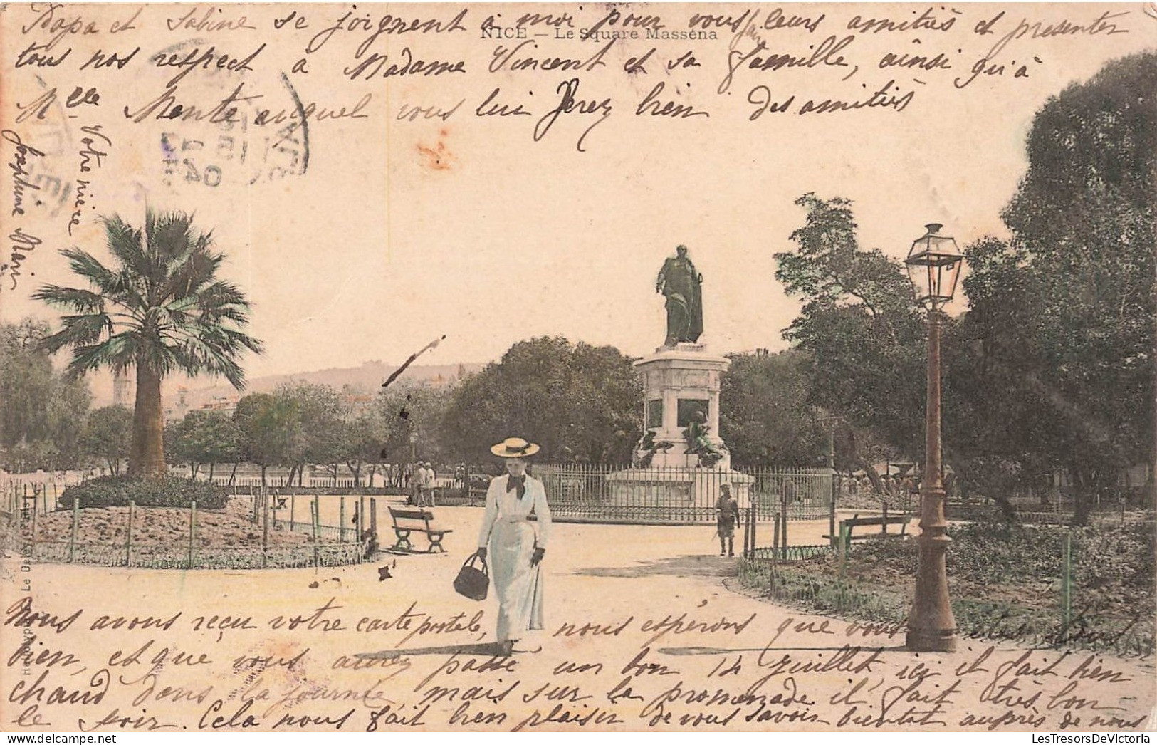 FRANCE - Nice - Le Square Masséna - Carte Postale Ancienne - Monuments, édifices