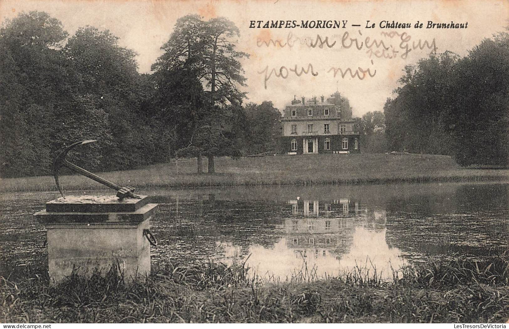 FRANCE - Etampes Morigny - Le Château De Brunehaut - Carte Postale Ancienne - Etampes