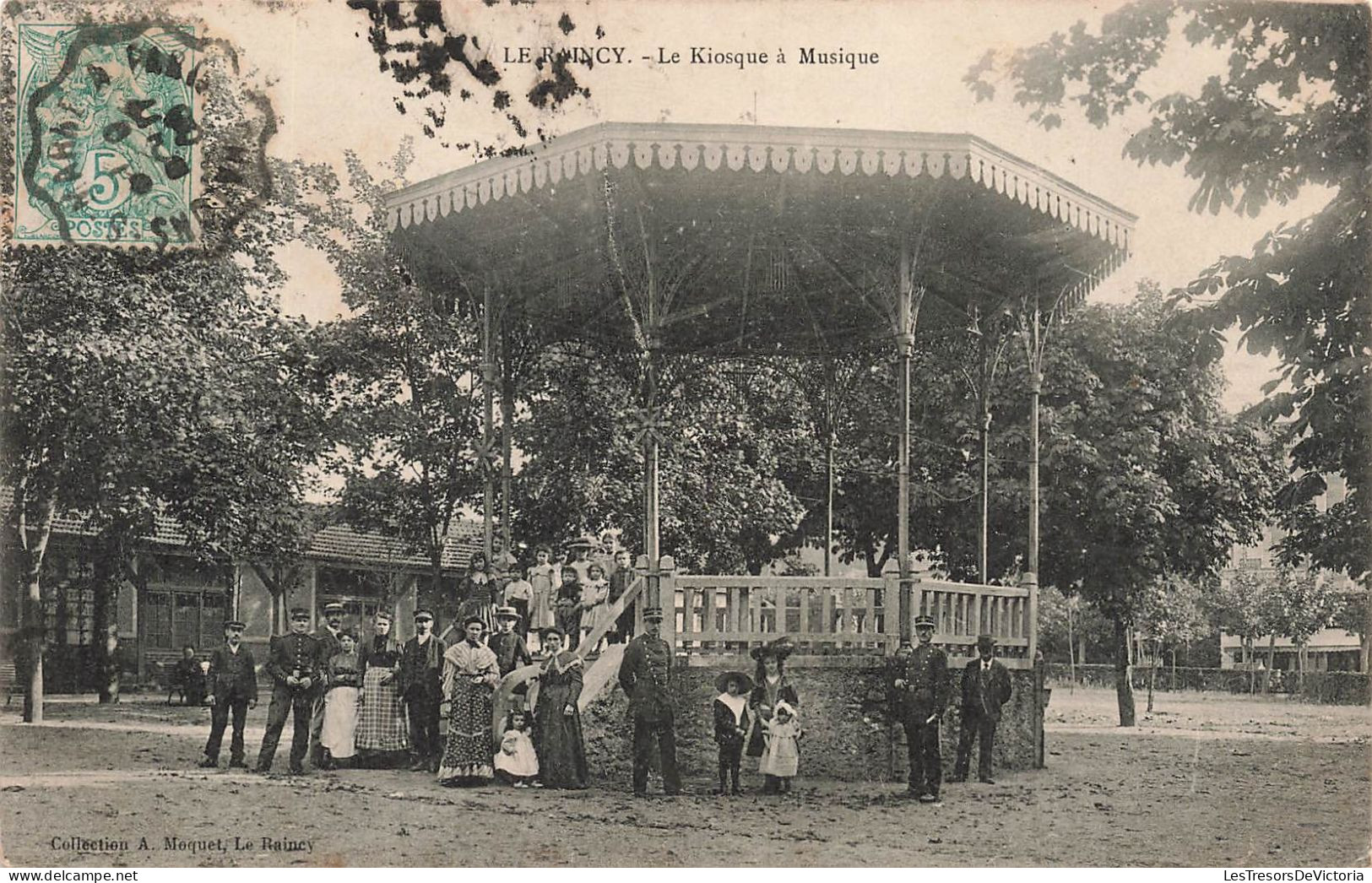 FRANCE - Le Raincy - Le Kiosque à Musique - Carte Postale Ancienne - Le Raincy