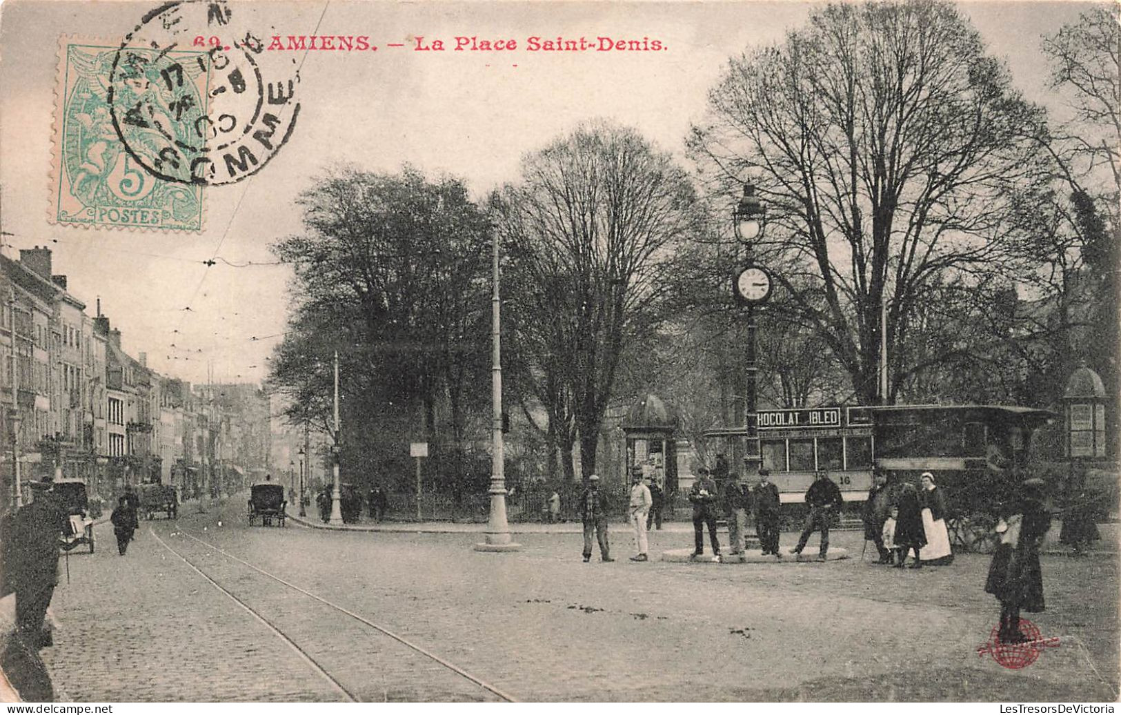 FRANCE - Amiens - La Place Saint Dennis - Carte Postale Ancienne - Amiens