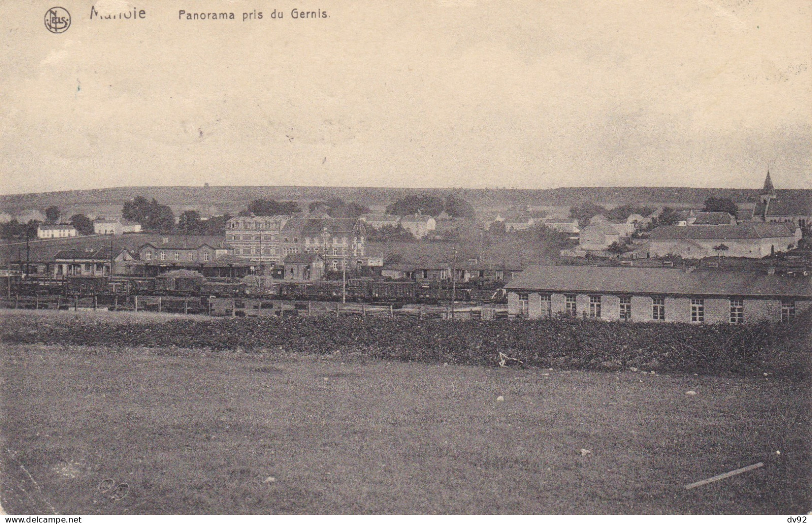 BELGIQUE LUXEMBOURG MARLOIE PANORAMA PRIS DE GERNIS GARE - Marche-en-Famenne