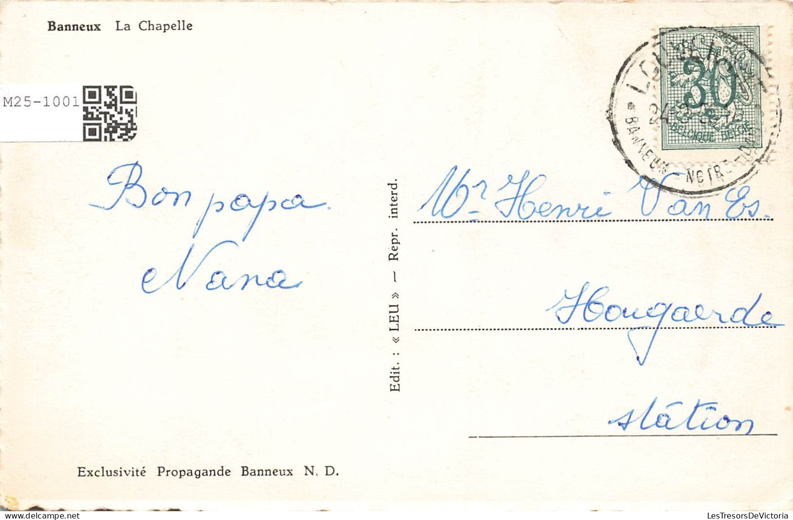 BELGIQUE - Banneux - La Chapelle - Sortie De Messe - Animé - Carte Postale - Sprimont