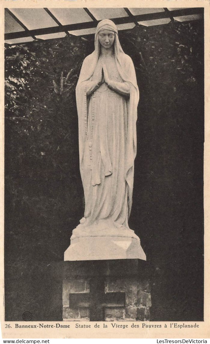 BELGIQUE - Banneux - Notre Dame - Statue De La Vierge Des Pauvres à L'Esplanade - Carte Postale - Sprimont