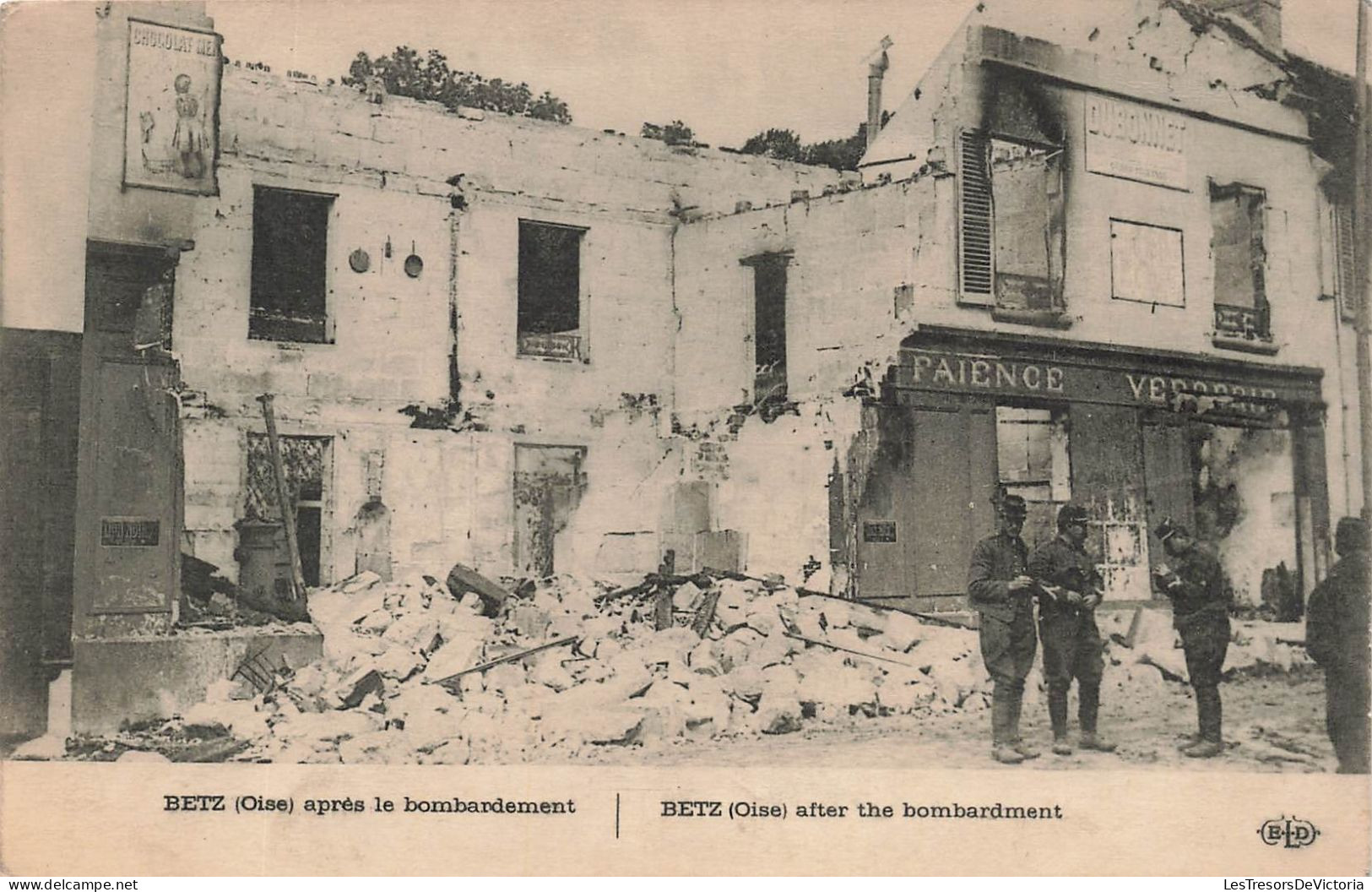 FRANCE - Betz - Après Le Bombardement - Carte Postale Ancienne - Sonstige & Ohne Zuordnung