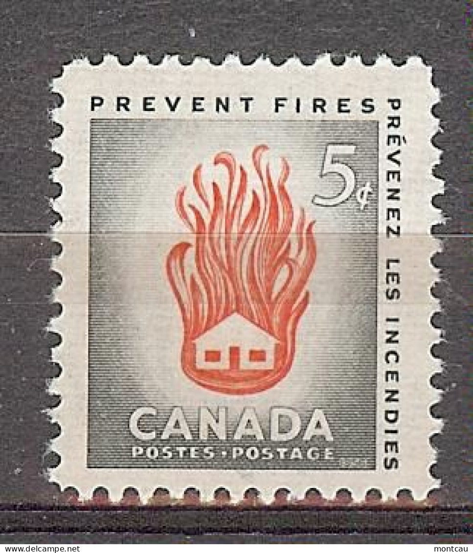 Canada 1956. Prevencion Incendios . Sc=364 (**) - Unused Stamps