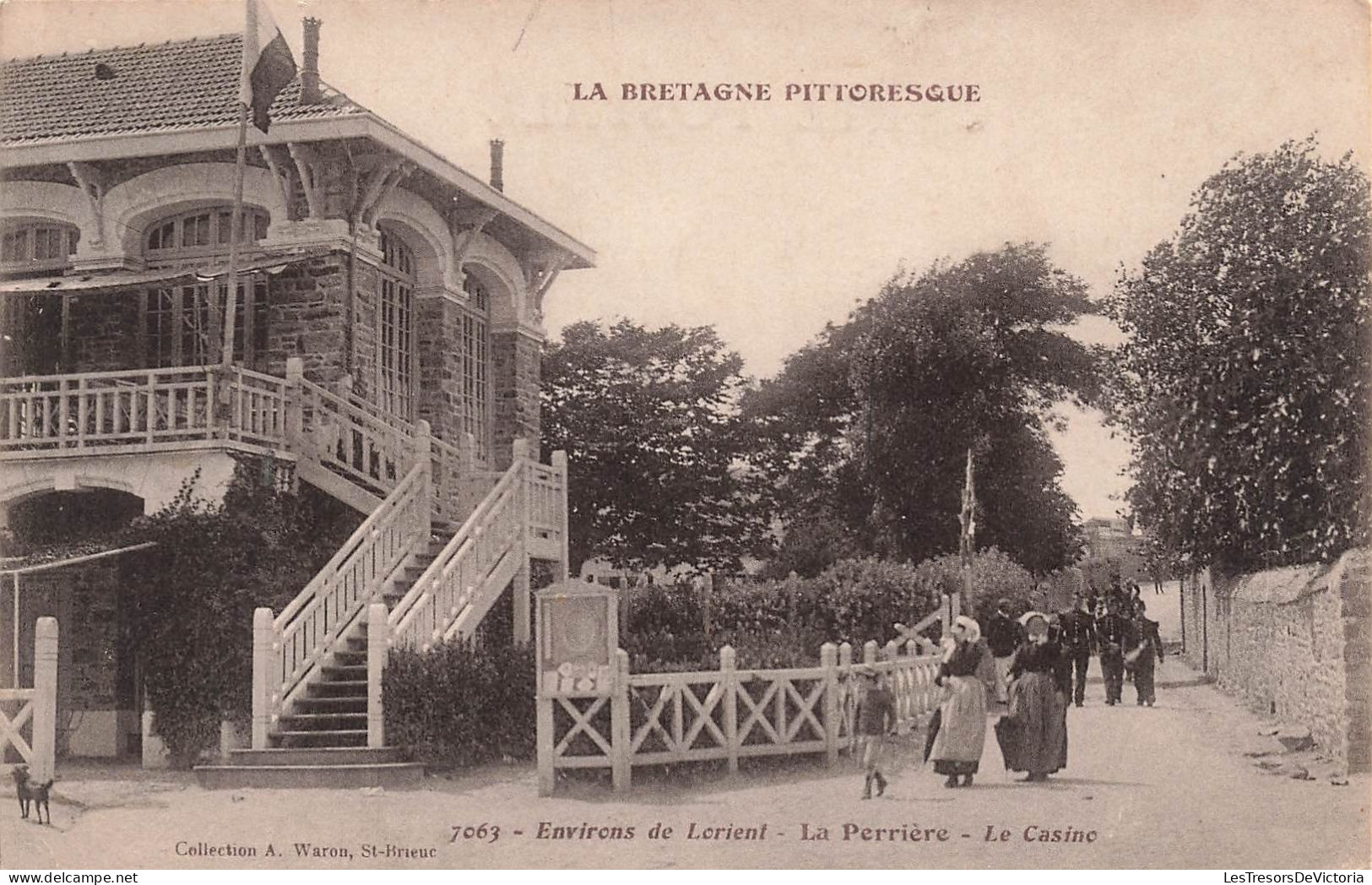 FRANCE - Environs De Lorient - La Perrière - Le Casino - Carte Postale Ancienne - Lorient