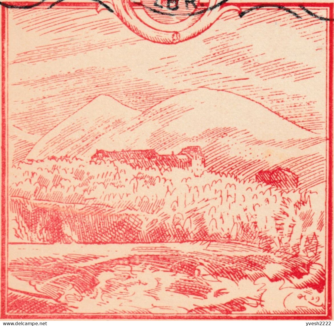 Suède 1929. Entier Postal Officiel Pour L'étranger. Abisko, Laponie. Erreur, Lapponie. Montagne, Minerais De Fer - Errori Sui Francobolli